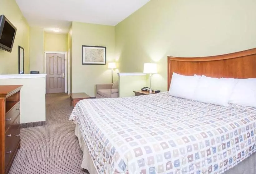 キングサイドベッドのスタンダードワンルーム, Days Inn & Suites By Wyndham Swainsboro