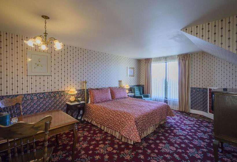 חדר דחוקס עם מיטת קינג, Hill House Inn