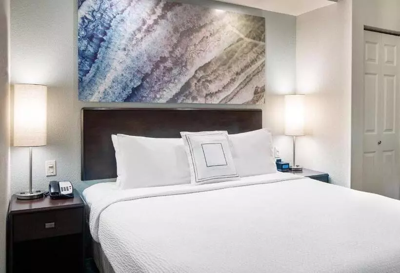 キングサイズベッドのスイートルーム, Springhill Suites Bakersfield