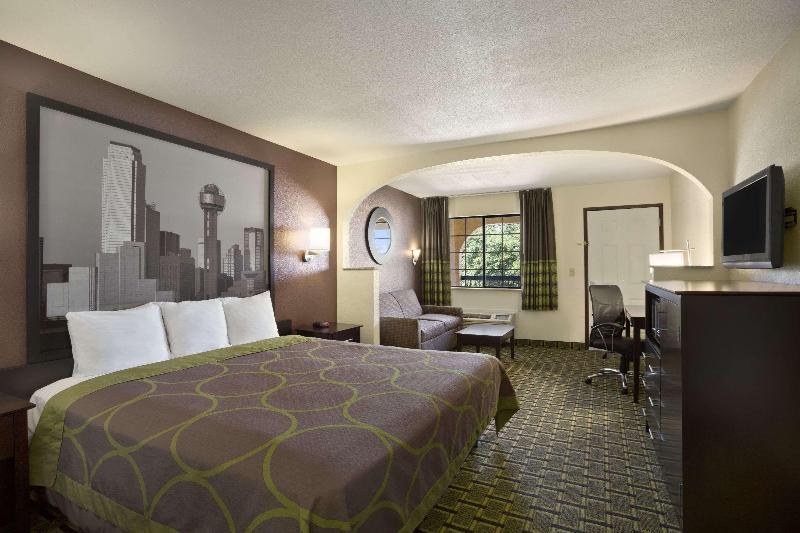 חדר סטנדרט עם מיטת קינג, Super 8 By Wyndham Grand Prairie Southwest