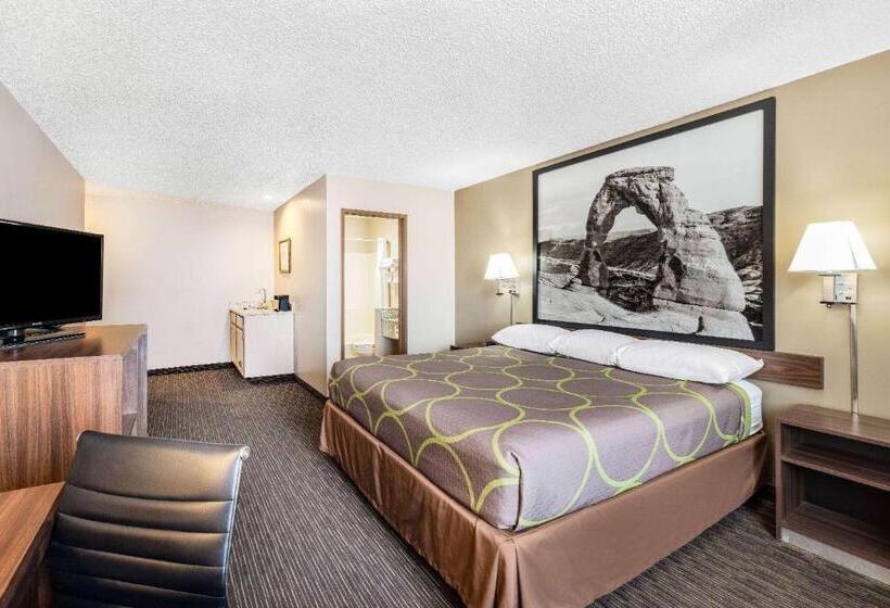 اتاق استاندارد با تخت بزرگ, Super 8 By Wyndham Richfield Ut