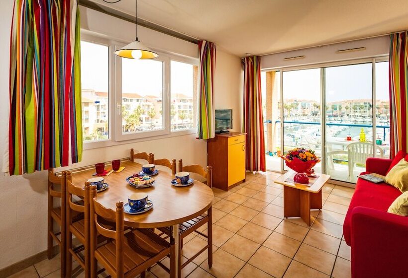 １ベッドルームアパートメント, Residence Mer & Golf Port Argeles