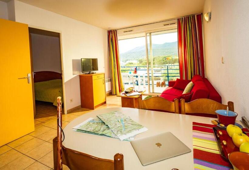 １ベッドルームアパートメント, Residence Mer & Golf Port Argeles