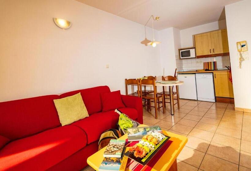 １ベッドルームアパートメント, Residence Mer & Golf Port Argeles