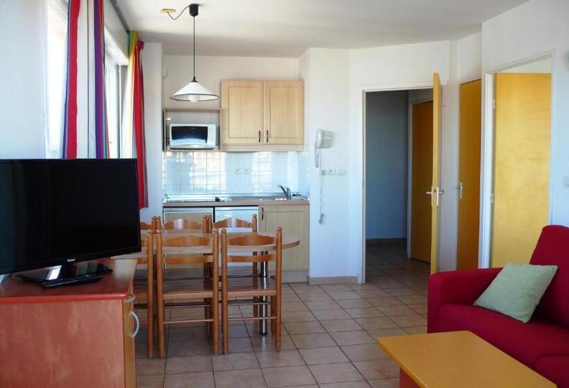 ２ベッドルームアパートメント, Residence Mer & Golf Port Argeles