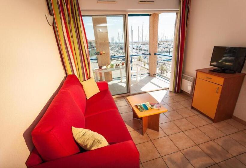 １ベッドルームアパートメント, Residence Mer & Golf Port Argeles