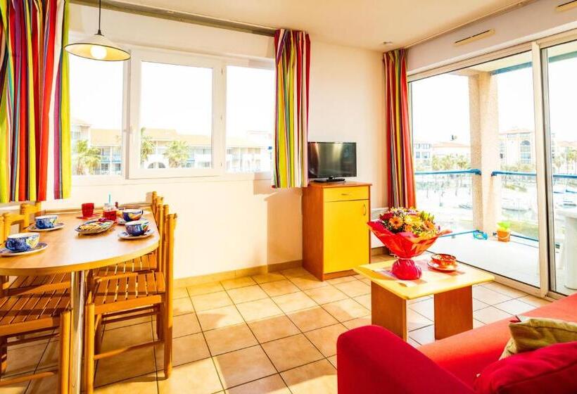 １ベッドルームアパートメント, Residence Mer & Golf Port Argeles