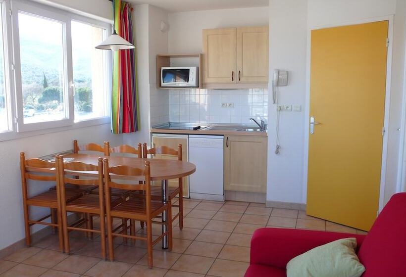 １ベッドルームアパートメント, Residence Mer & Golf Port Argeles