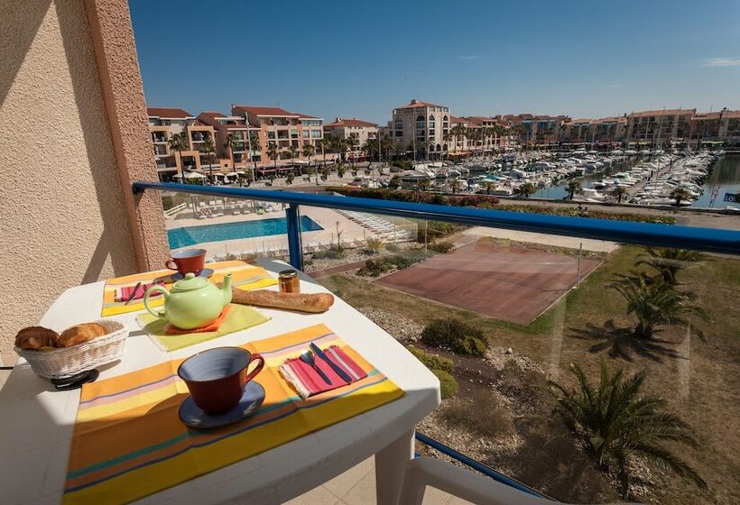 １ベッドルームアパートメント, Residence Mer & Golf Port Argeles