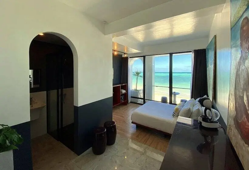 海の見えるダブルベッドスタンダードルーム, Palassa Private Residences