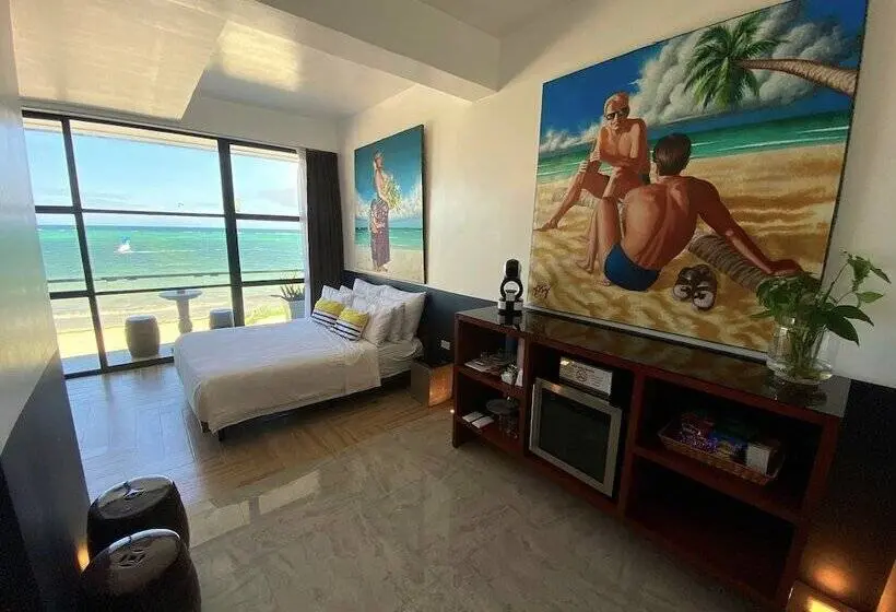 海の見えるダブルベッドスタンダードルーム, Palassa Private Residences