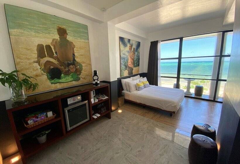 غرفة قياسية سرير مزدوج مطلة على البحر, Palassa Private Residences