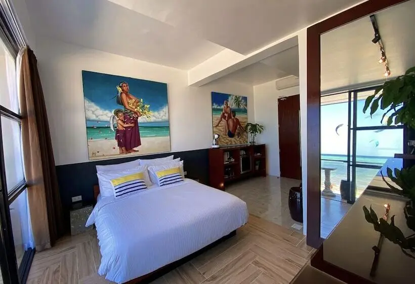 海の見えるダブルベッドスタンダードルーム, Palassa Private Residences