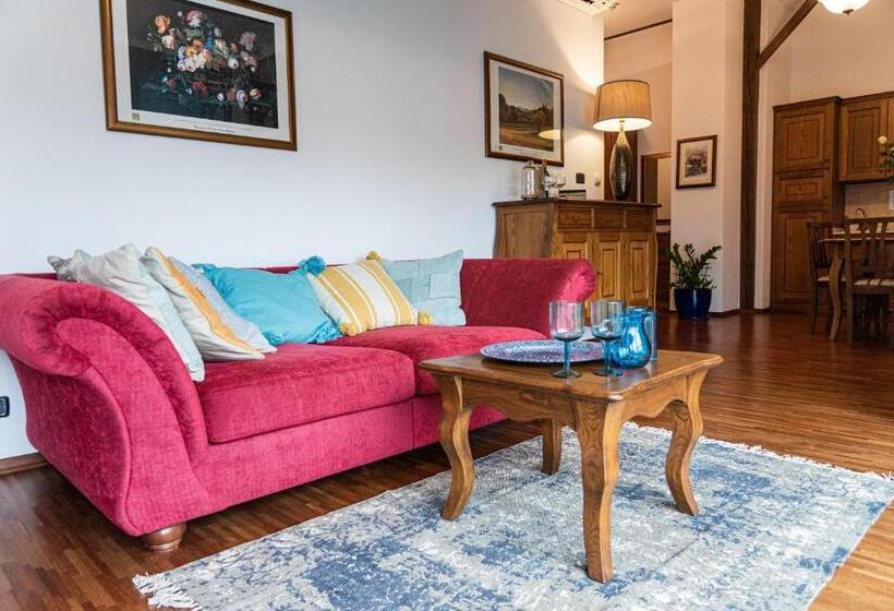 آپارتمان لوکس 1 خوابه, Aparthotel Hornigold W Zielonej Kamienicy