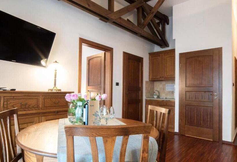 آپارتمان لوکس 2 خوابه, Aparthotel Hornigold W Zielonej Kamienicy