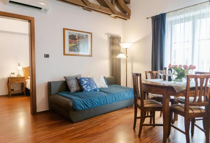 Апартаменты Deluxe 2 Спальни, Aparthotel Hornigold W Zielonej Kamienicy