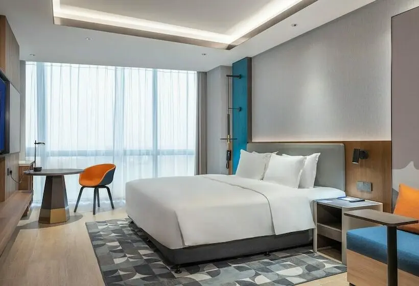 ダブルベッドスタンダードルーム, Holiday Inn Express Jining Cultural Center By Ihg