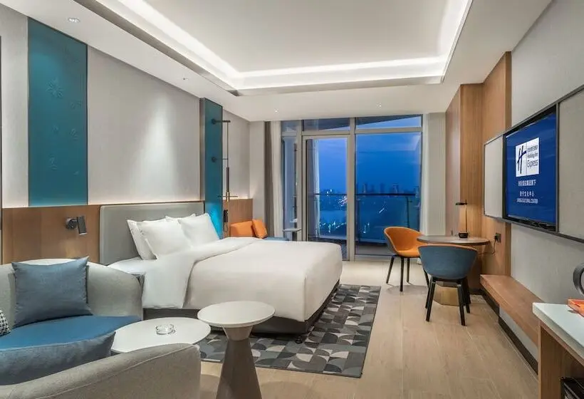ダブルベッドスタンダードルーム, Holiday Inn Express Jining Cultural Center By Ihg