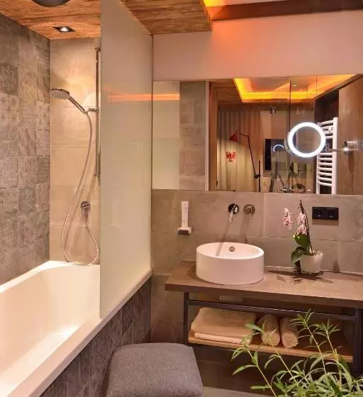 バルコニー付きデラックスルーム, Berghotel Pointenhof