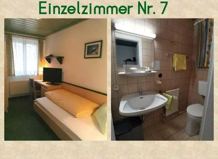 スタンダードシングルルーム, Pension Garni Appartement Ortner