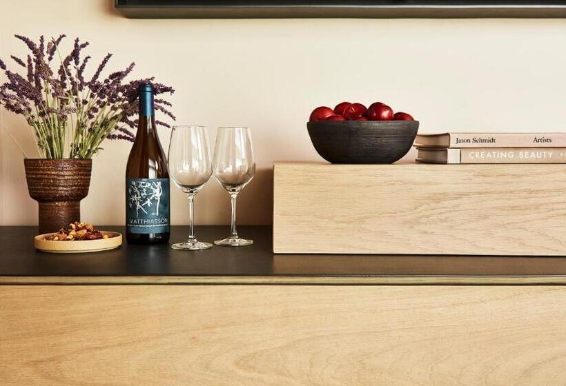 キングサイズベッドのスタンダードルーム, Stanly Ranch, Auberge Resorts Collection