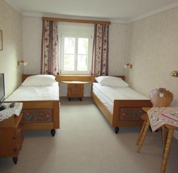 חדר סטנדרט נוף לגינה, Waldpension Mück