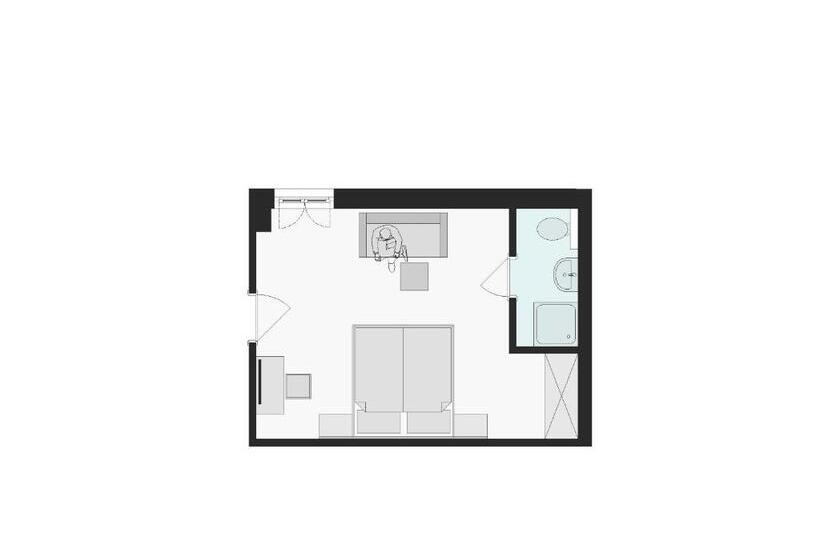 חדר סטנדרט, Edelweiss Superior