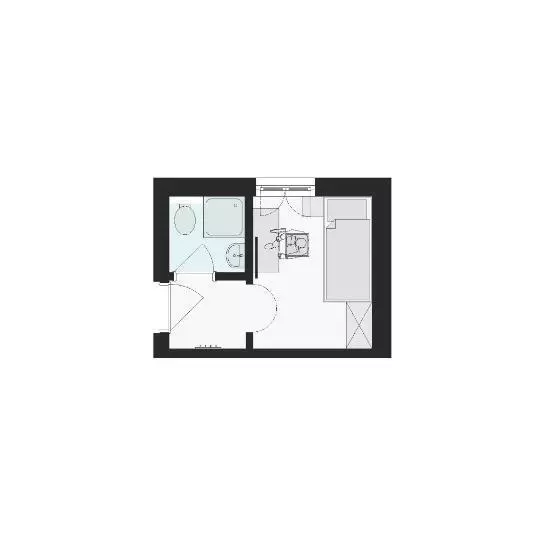 Standard Yhden Hengen Huone, Edelweiss Superior