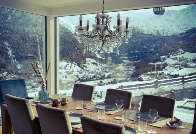 דירת חדר נוף לבריכה, Grünwald Resort Sölden