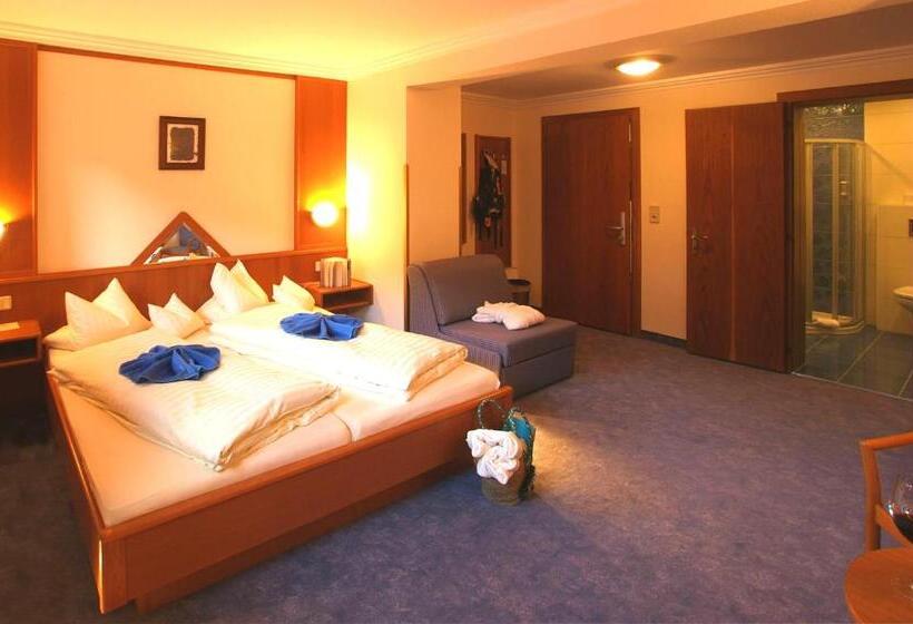 标准间带阳台, Riederhof  Urlaub Mit Wau!