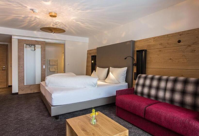 キングサイズベッドのスタンダードルーム, Weisseespitze