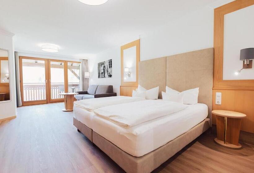 キングサイズベッドのスタンダードルーム, Weisseespitze