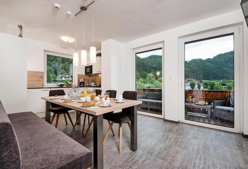 شقة ديلوكس غرفة واحدة, Wellness Landhaus Parth