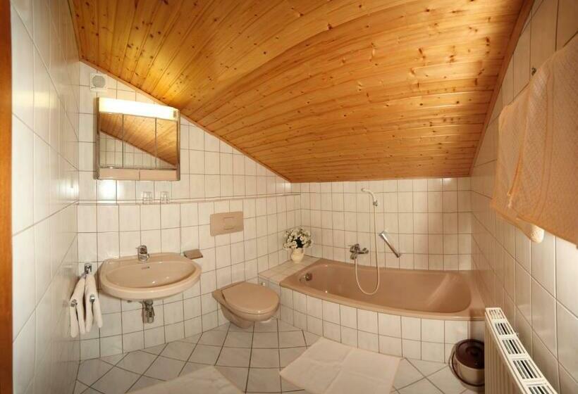 غرفة قياسية مزوَّدة بشُرفة, Pension Salzburger Hof