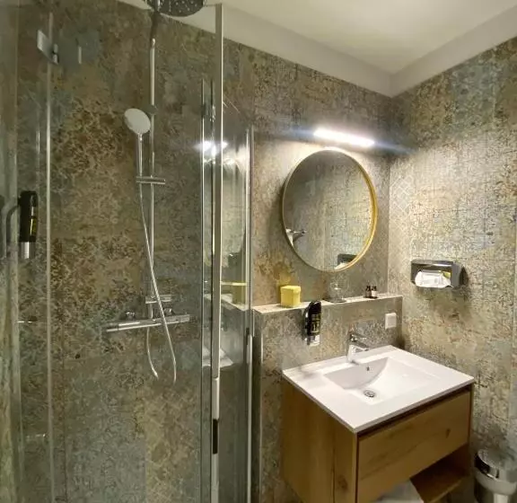 バルコニー付きスタンダードルーム, Boutiquehotel Hubertushof