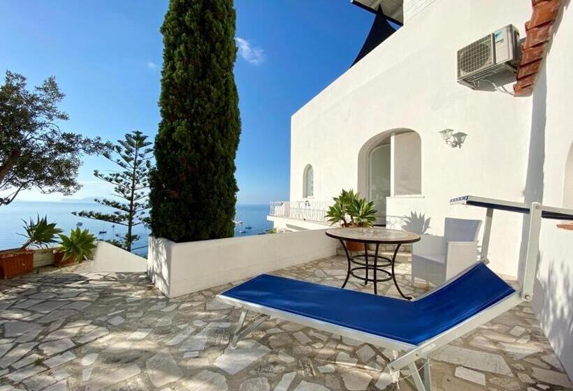 חדר סטנדרטי יחיד עם נוף לים, Casa Sofia