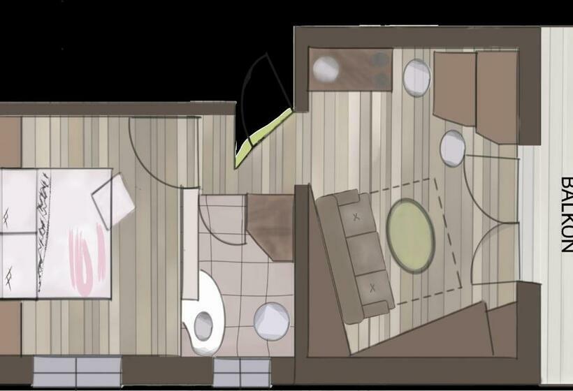 Апартаменты 1 Спальня, Gästehaus Schusser An Der Therme