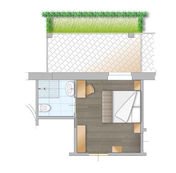 高级园景房, Eden