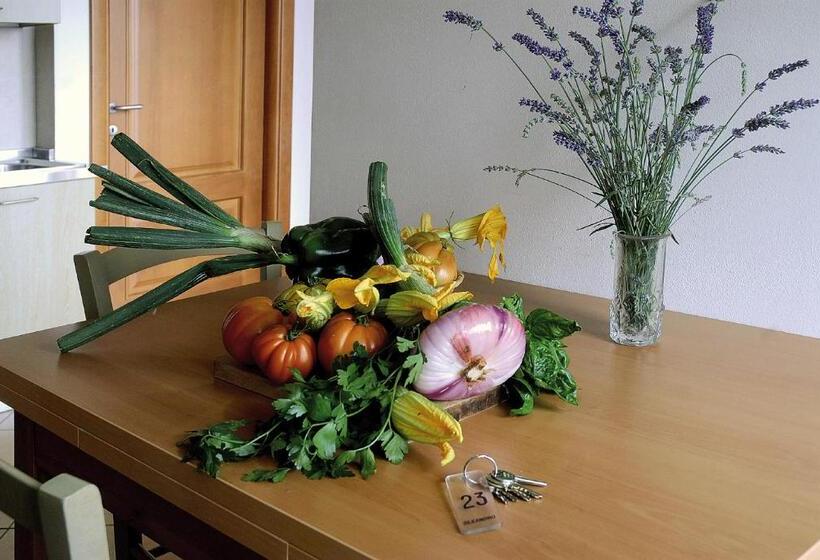 バルコニー付２ベッドルームアパートメント, Residence Oleandro