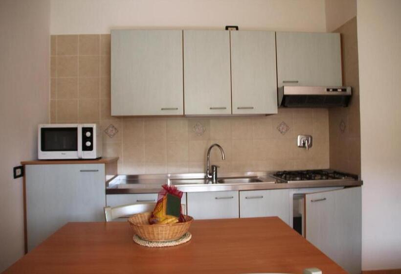 Апартаменты 2 Спальни с Балконом, Residence Oleandro