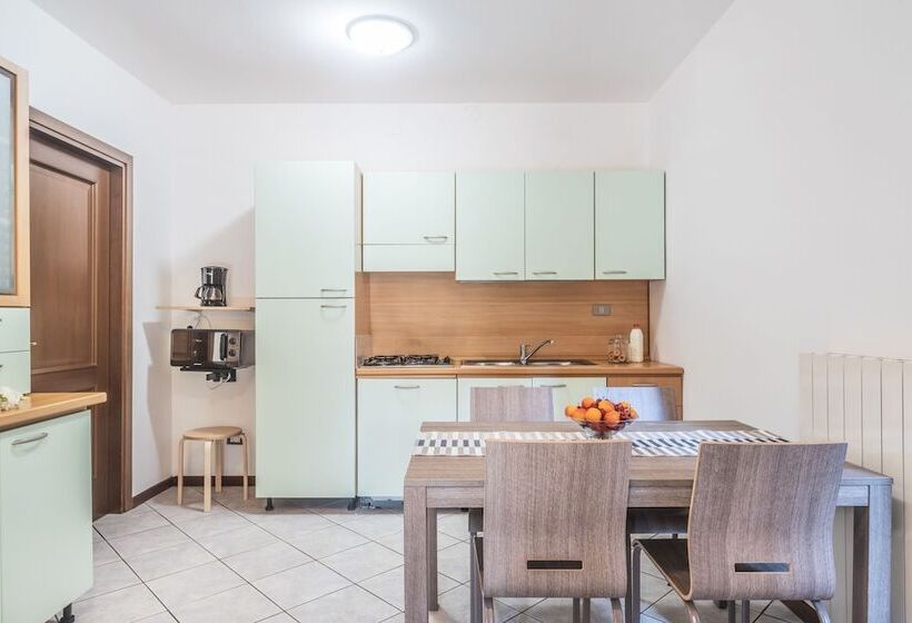 침실 1개 아파트, Residence Nuove Terme