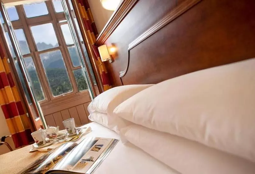 1ベッドルームアパートメントをつなぐ, Th Borca Di Cadore Park Hotel Des Dolomites