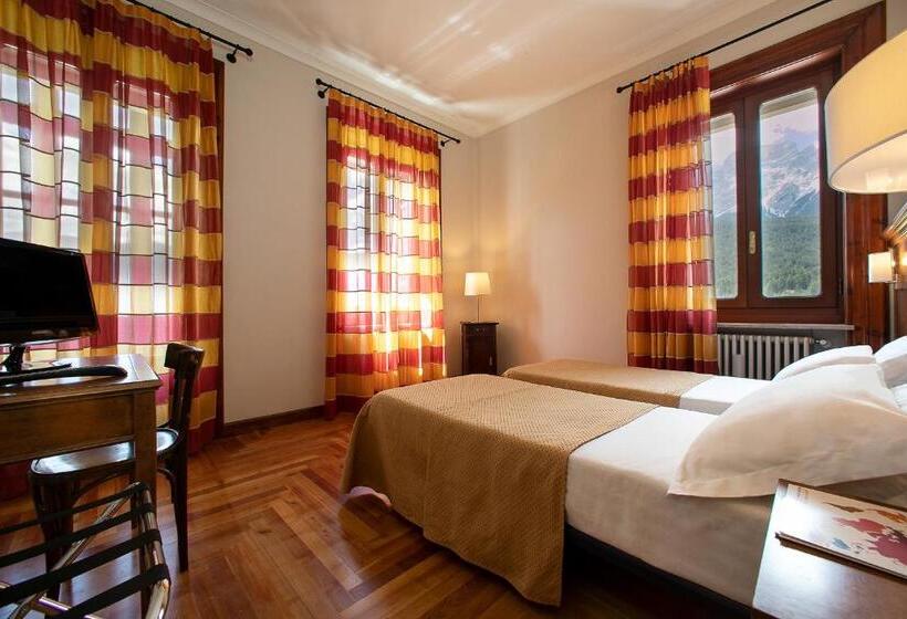 غرفة كلاسيكية رباعية, Th Borca Di Cadore Park Hotel Des Dolomites