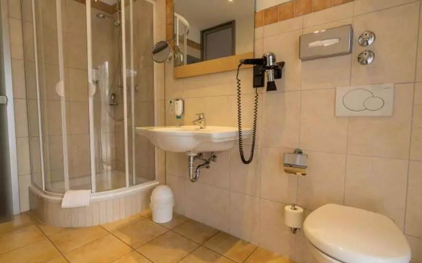 اتاق استاندارد یک تخته با چشم‌انداز, Achat Hotel Franziskushöhe Lohr