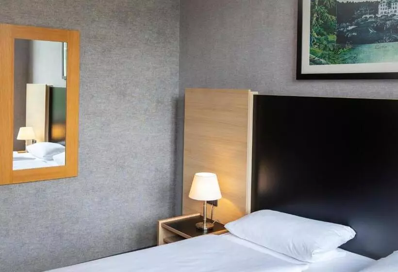 اتاق استاندارد با چشم‌انداز, Achat Hotel Franziskushöhe Lohr