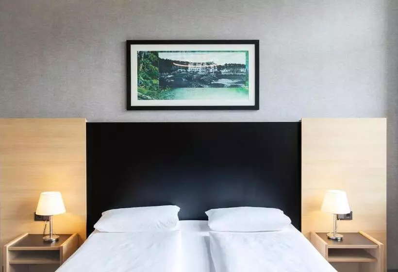 اتاق استاندارد با چشم‌انداز, Achat Hotel Franziskushöhe Lohr
