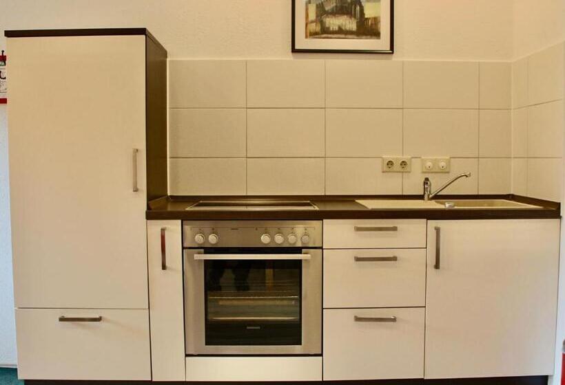 Апартаменты 1 Спальня, Pension Kurhausblick