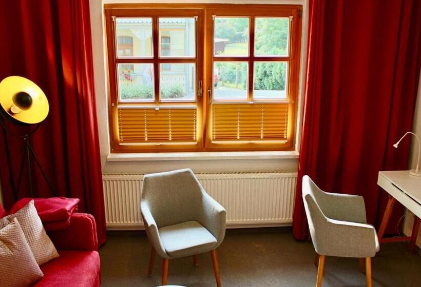 Апартаменты 1 Спальня Нижний Этаж, Pension Kurhausblick