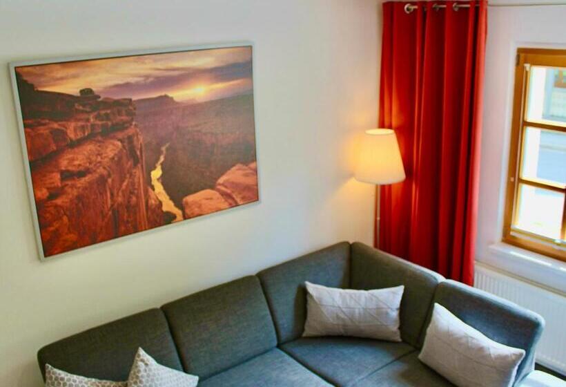 Апартаменты 1 Спальня Нижний Этаж, Pension Kurhausblick