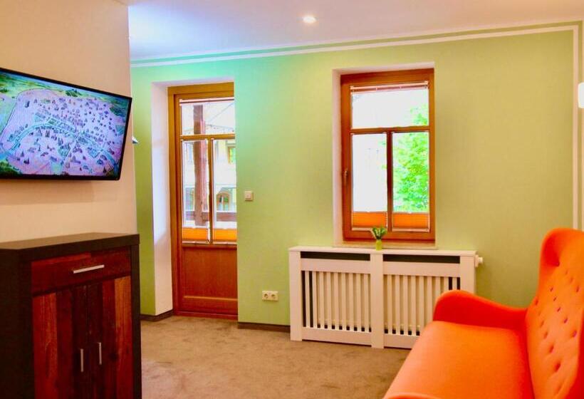 Апартаменты 1 Спальня, Pension Kurhausblick